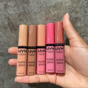 [NYX] Butter Gloss 5pc Set